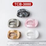Snap Clip New Style Oval Claw Clip for Women, Non-Pressure Arc Duckbill Clip, Elegant Updo Hair Clip