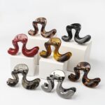 Claw Clip Simple Elegant Hair Clips, Hair Accessories for Women, Thin Hair, Irregular Claw Clip, Half-Up Style, Shark Clip, Wholesale