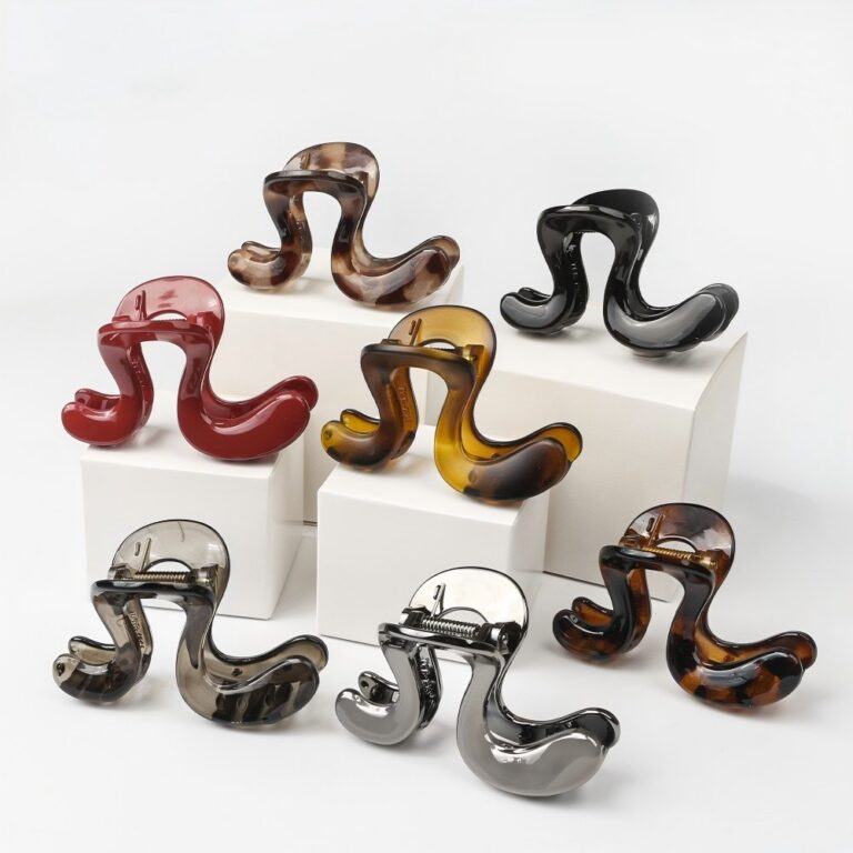 Claw Clip Simple Elegant Hair Clips, Hair Accessories for Women, Thin Hair, Irregular Claw Clip, Half-Up Style, Shark Clip, Wholesale